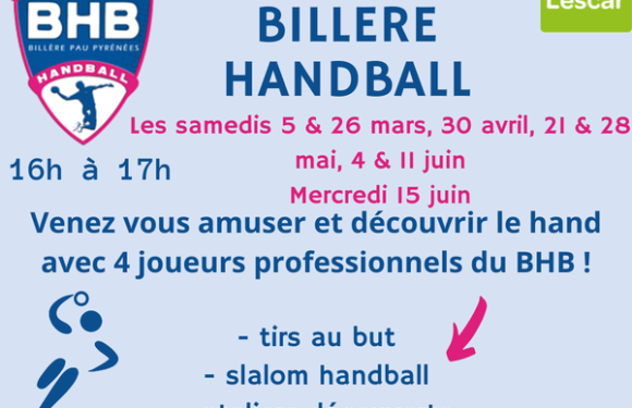 Le Billère Handball Pau Pyrénées dans votre Centre commercial Carrefour Lescar