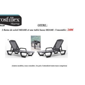 Les offres Grosfillex