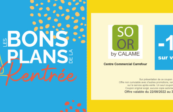 -10% sur vos achats – So Or by Calame