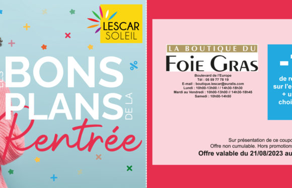 -10% sur l’ensemble du magasin