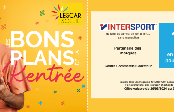 15€ offerts en carte cadeau pour 60€ d’achat