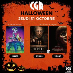 Halloween dans votre cinéma CGR Lescar