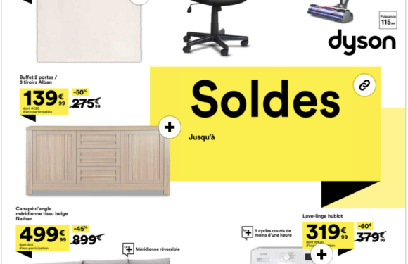 Le catalogue des soldes