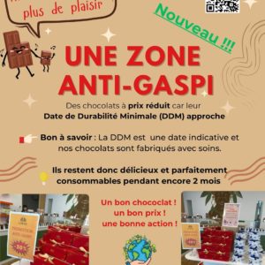 LE CHOCOLAT, OUI ! LE GASPILLAGE, NON !