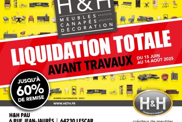 LIQUIDATION AVANT TRAVAUX CHEZ H&H PAU LESCAR 
