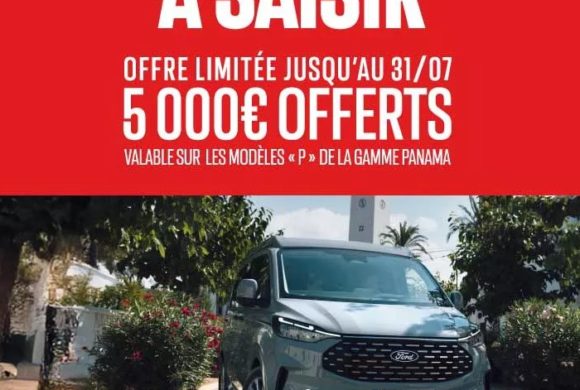 Jusqu’à 5 000€ offerts sur les modèles « P » de la gamme Panama