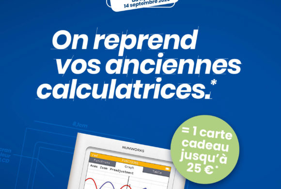 Cultura reprend vos anciennes calculatrices !