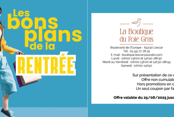 -10% de réduction sur l’ensemble du magasin