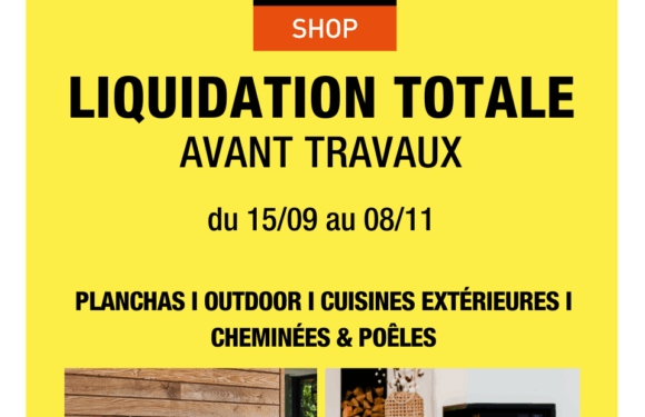 Liquidation totale avant travaux