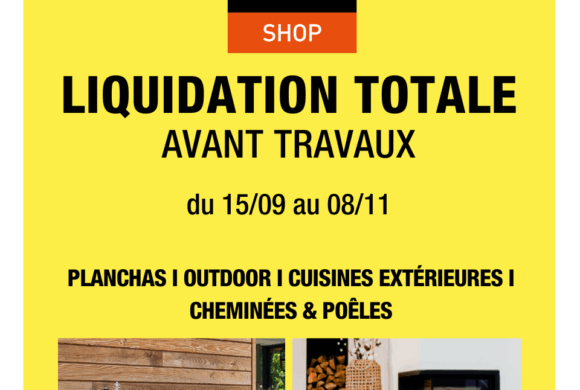 Liquidation totale avant travaux