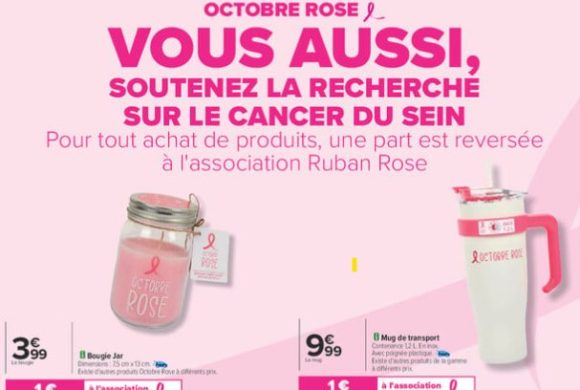 Octobre Rose avec Carrefour Lescar