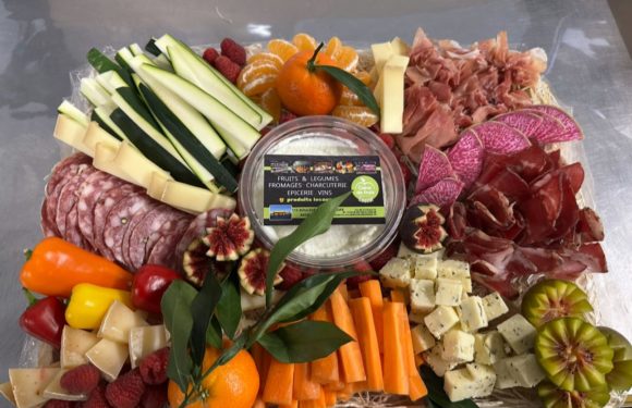 Plateaux de Noël Coeur de Frais