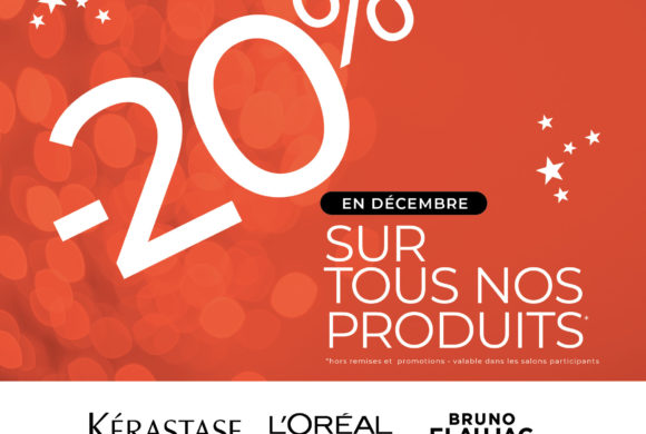 -20% sur tous les produits