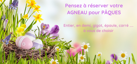 Réservez votre agneau pour Pâques