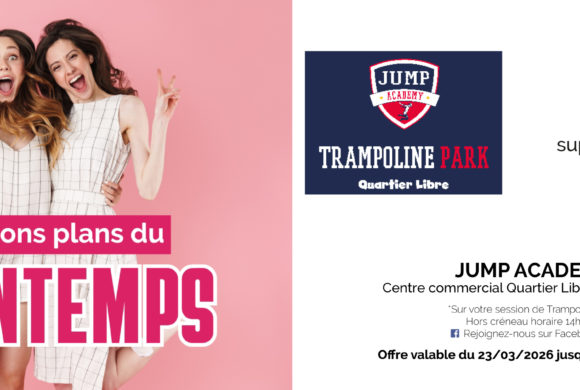 30 minutes supplémentaires offertes*