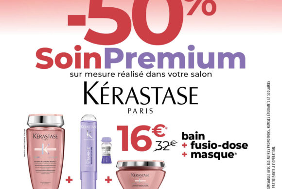 -50% sur le soin premium