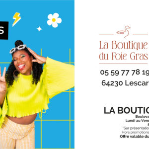 -10% sur l’ensemble du magasin*