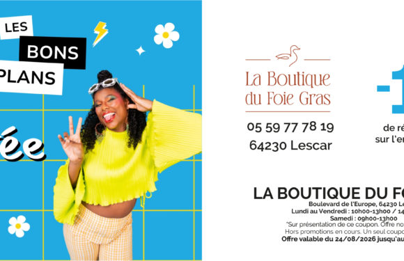 -10% sur l’ensemble du magasin*