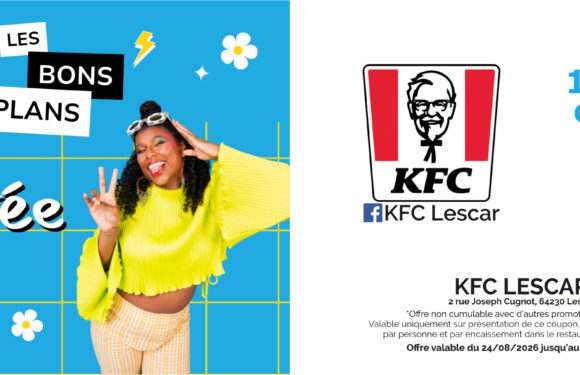 1 menu enfant offert pour 1 menu XL acheté*