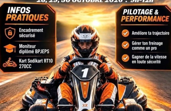 Stage de perfectionnement karting dès 12 ans