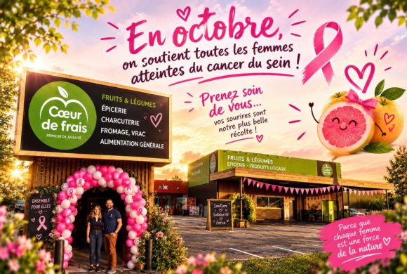 Coeur de Frais s’engage pour Octobre Rose